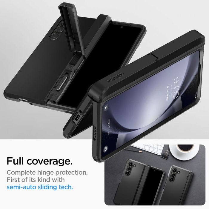 Etui Spigen Tough Armor Pro Pen Galaxy Z Fold 5 Black Case