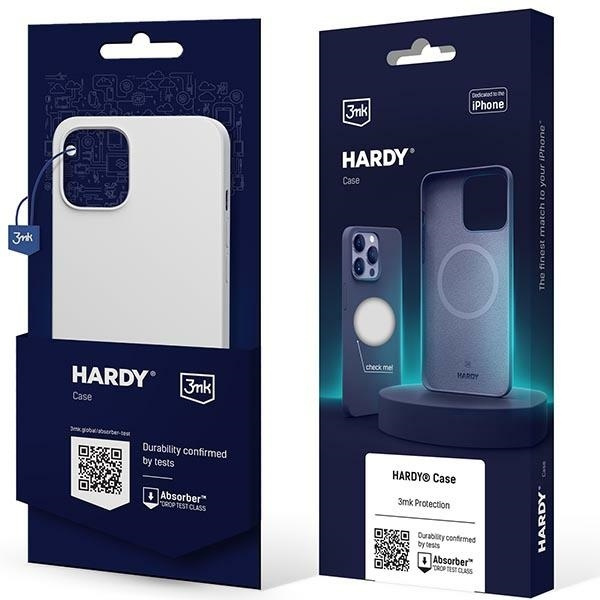 Etui 3MK Hardy Case iPhone 13 6,1" biały/starlight white MagSafe