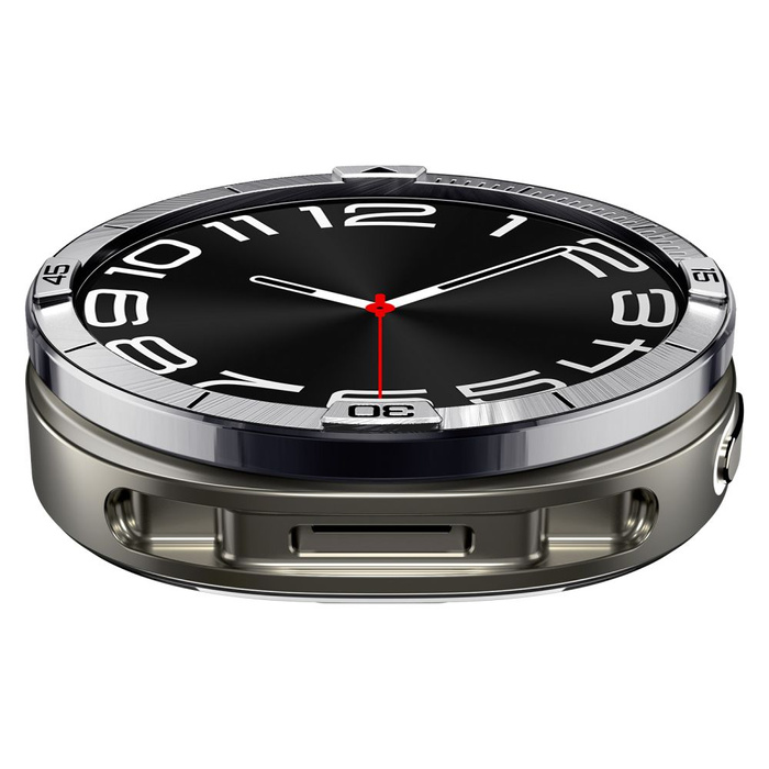 PIERŚCIEŃ ETUI SAMSUNG GALAXY WATCH 8 44 MM SPIGEN BEZEL TUNE PILOT SREBRNY