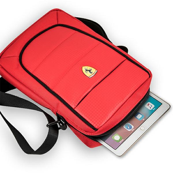 Ferrari Torba Tablet 10 On Track Collection Czerwony