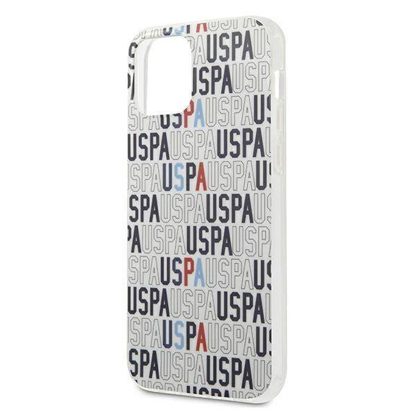 Etui US POLO Apple iPhone 12 Pro Max 6,7 Logo Mania Collection USHCP12LPCUSPA6 Biały Case