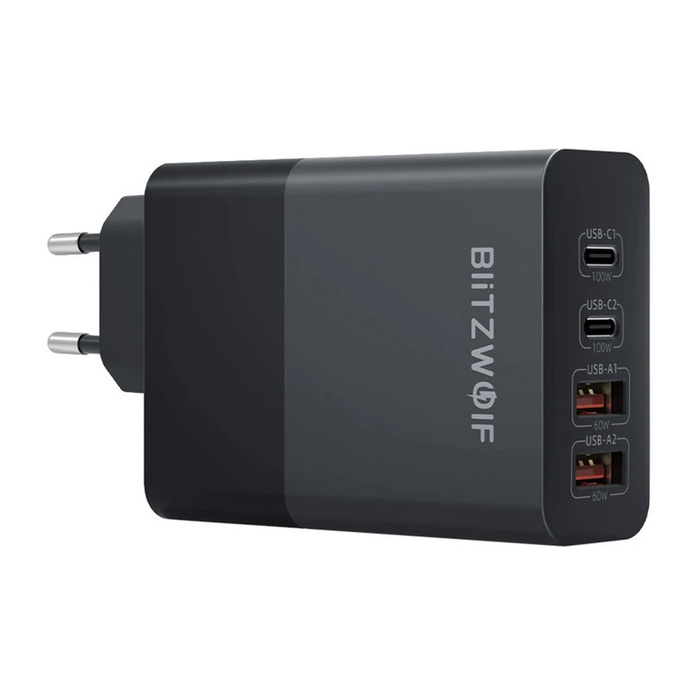 Ładowarka sieciowa BlitzWolf BW-S29 120W (czarna)