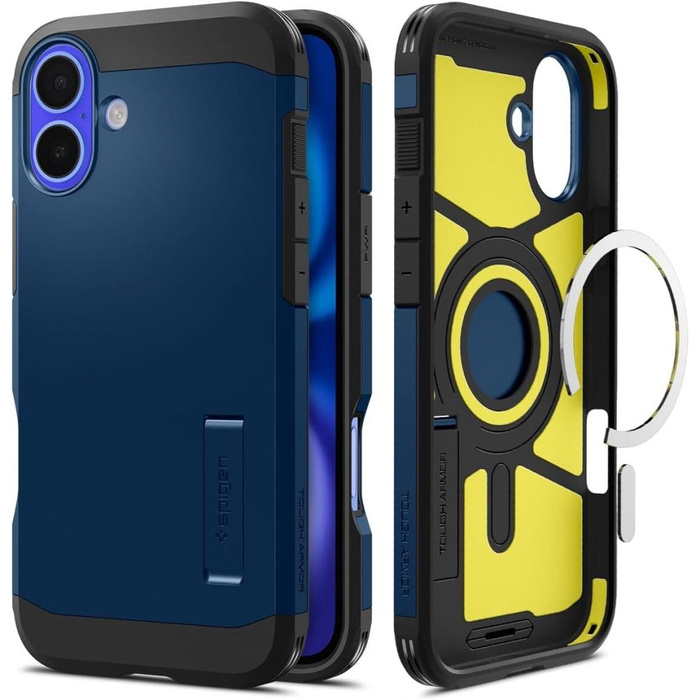 Etui iPhone 16 Spigen Tough Armor Mag Magsafe  Avy Blue