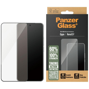 Szkło hartowane PanzerGlass Ultra-Wide   Fit w. Black Frame do Oppo Reno13 F
