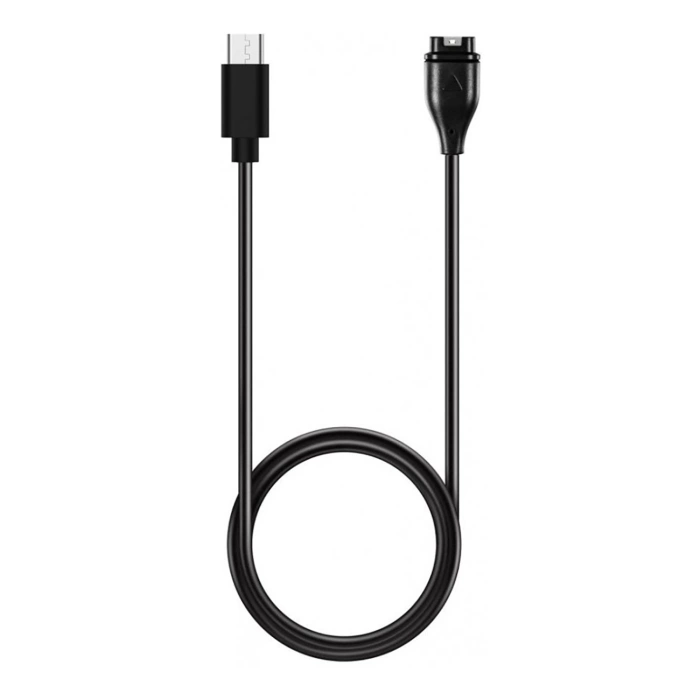 Ładowarka magnetyczna do smartwatchy Garmin z USB-C - czarna
