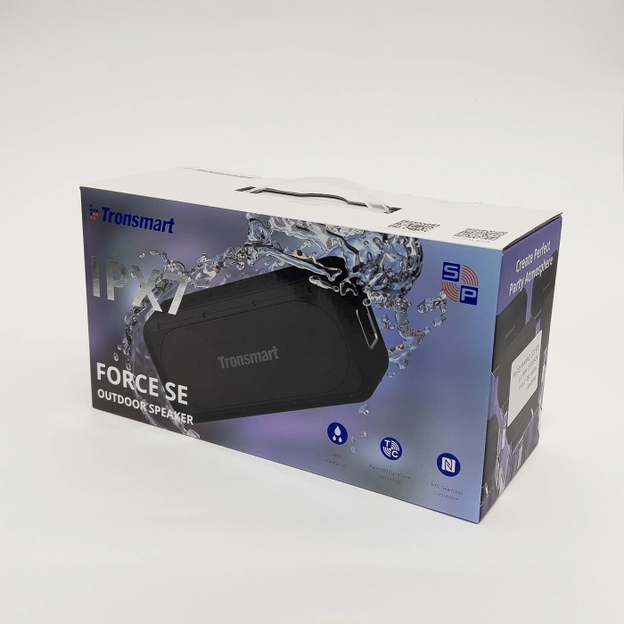 Tronsmart Force SE wodoodporny bezprzewodowy głośnik Bluetooth 50W z funkcją Powerbank czarny (752288)