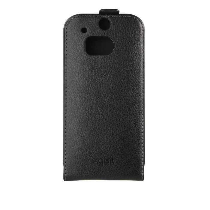 XQISIT Flip Cover for One M8 black