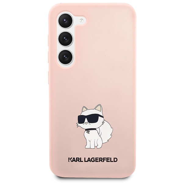Etui Karl Lagerfeld Silicone Nft Choupette - Etui Samsung Galaxy S23 Plus (różowy) Case