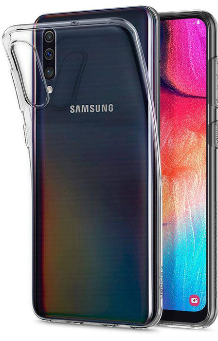 Etui SPIGEN Sgp Liquid Crystal Samsung Galaxy A30s A50 A50s Clear Przeźroczyste Case