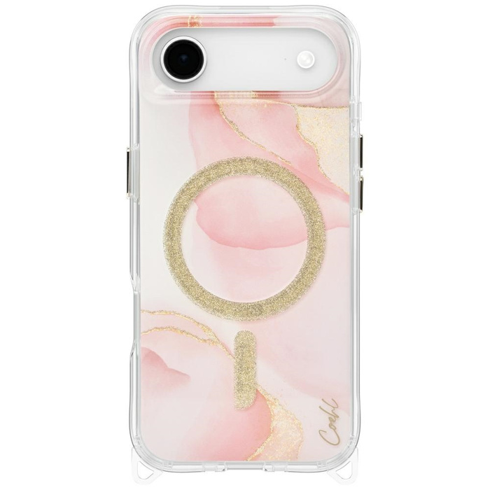Etui UNIQ Coehl Aeris do iPhone Air      Magnetic Charging różowy