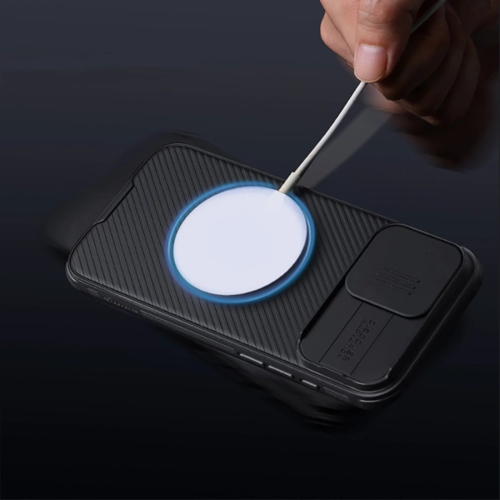 Etui Nillkin CamShield Pro iPhone 16 Pro (czarny)