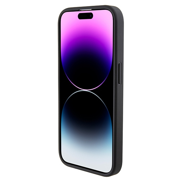 Etui Mercedes MEHMP15X23RCMV iPhone 15 Pro Max 6.7" granatowy/navy hardcase Smooth Leather MagSafe Case