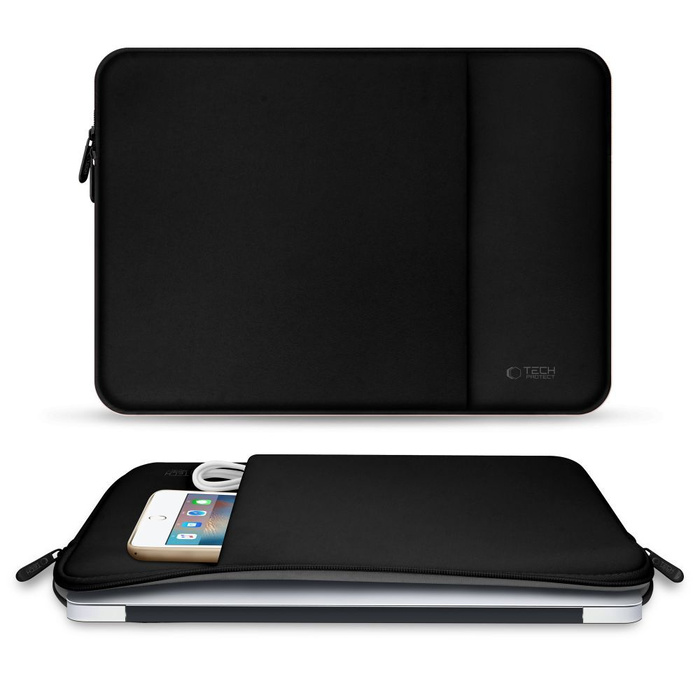 Etui TECH-PROTECT Neopren Laptop 13 Black Czarne Case