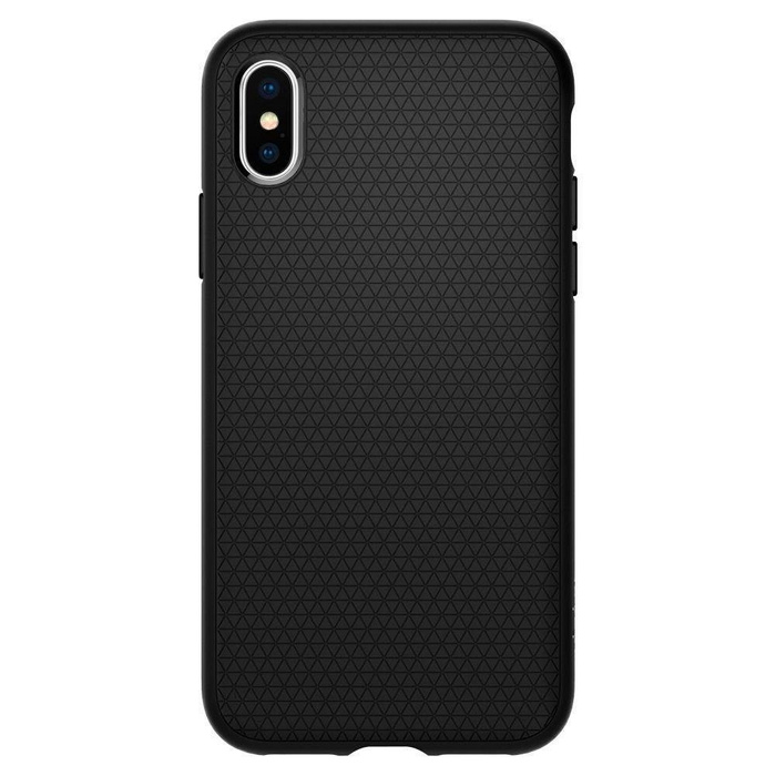 Spigen iPhone X XS Etui Liquid Air Czarne Case Apple