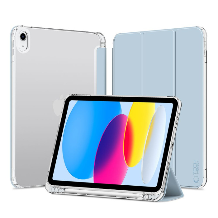 Etui Tech-protect Sc Pen Hybrid Ipad 10.9 2022 Sky Blue Case