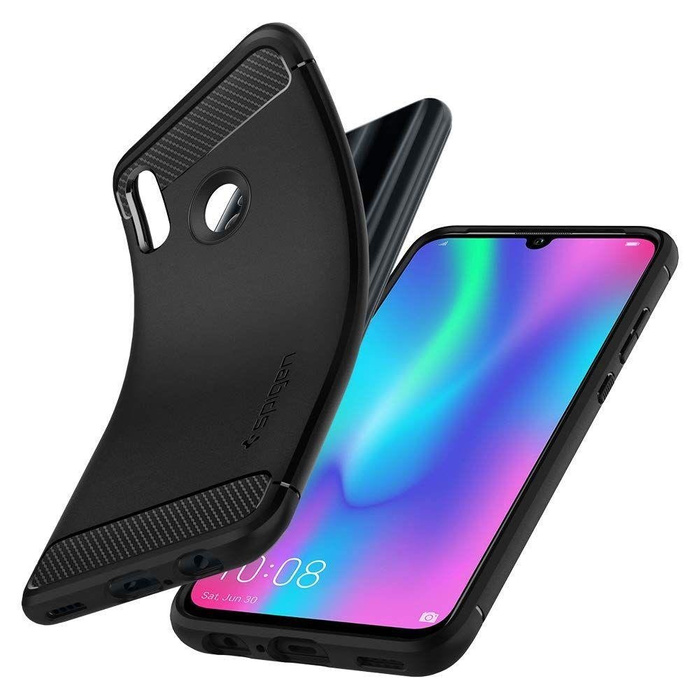 Etui SPIGEN Rugged Armor Huawei P Smart 2019 Black Czarne Case