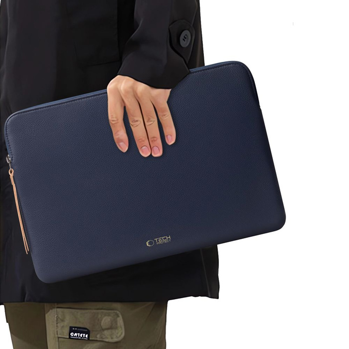 ETUI NA LAPTOPA 15-16 TECH-PROTECT FLEECE GRANATOWY