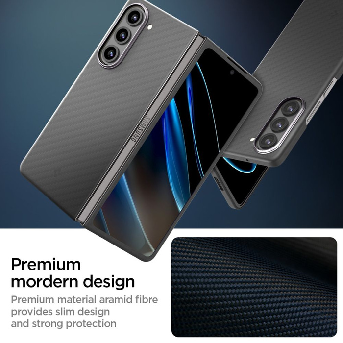 Etui Spigen Airskin ”pro” Galaxy Z Fold 5 Black
