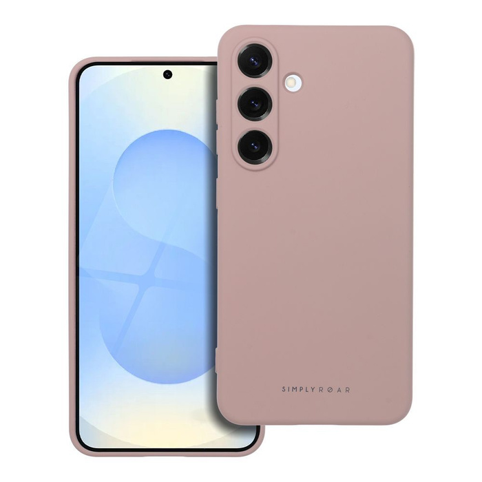 ROAR futerał SPACE do SAMSUNG S25 pudrowy róż