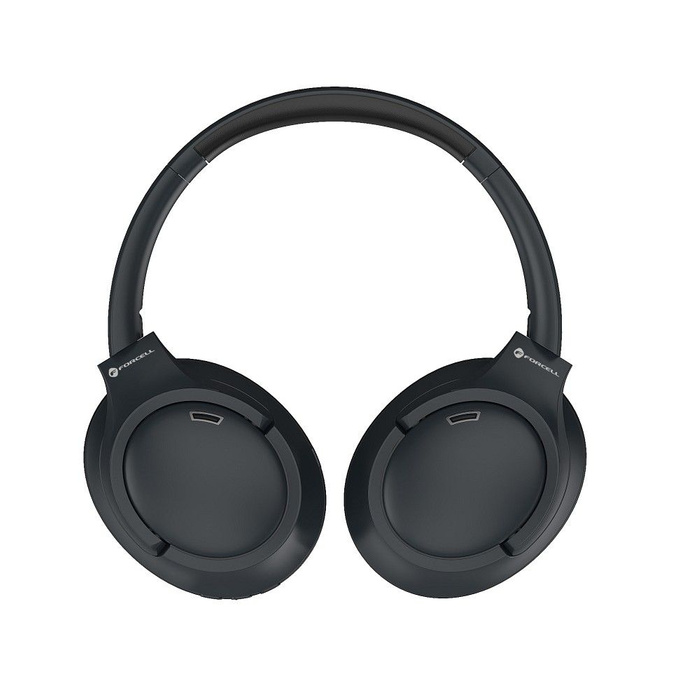 Słuchawki bezprzewodowe nauszne Forcell F-Audio Vibe ANC ENC + TUYA APP czarne