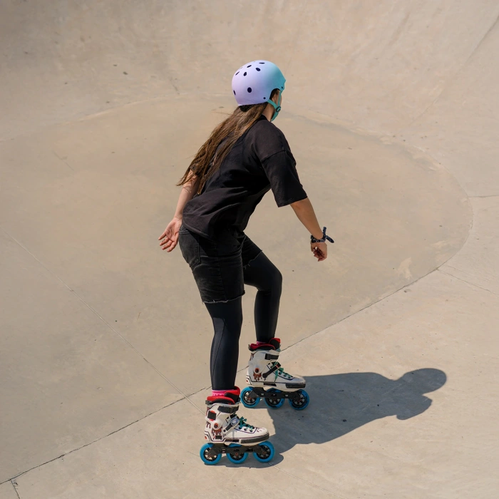 Kask rowerowy BMX/hulajnoga Wozinsky S - gradient różowy