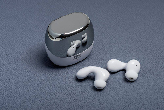 Słuchawki bezprzewodowe douszne Blue Star BK92 TWS białe