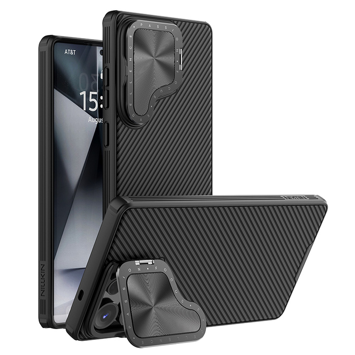 NILLKIN ICEBLADE PROP MAGNETIC CASE SAMSUNG S25 ULTRA, BLACK / CZARNY