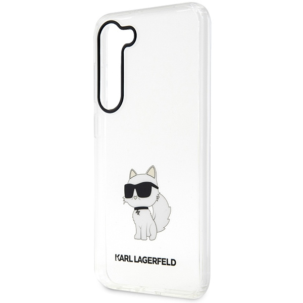 Etui Karl Lagerfeld Klhcs23shnchtct S23 S911 Transparent Hardcase Ikonik Choupette Case