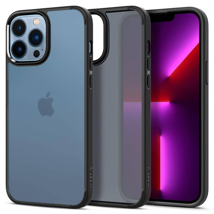 SPIGEN iPhone 13 Pro Ultra Hybrid Etui Matte Frost Black Case