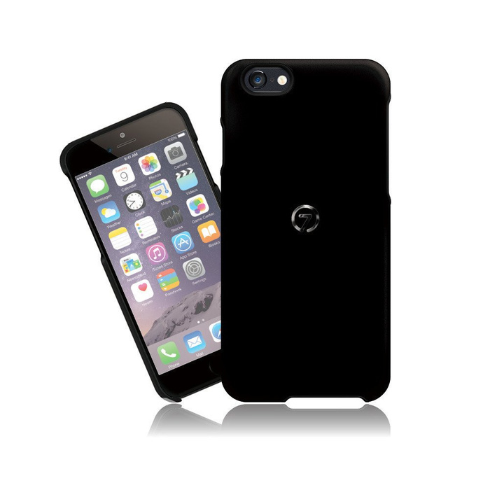 Etui iPhone 6 6S SEVENMILLI Real Metal ALU Black