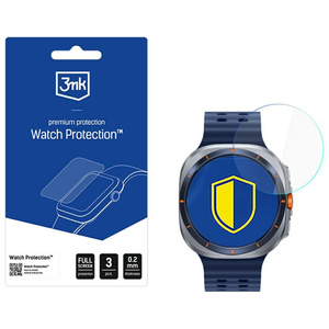 Szkło hybrydowe 3MK Samsung Galaxy Watch Ultra 2025 FlexibleGlass