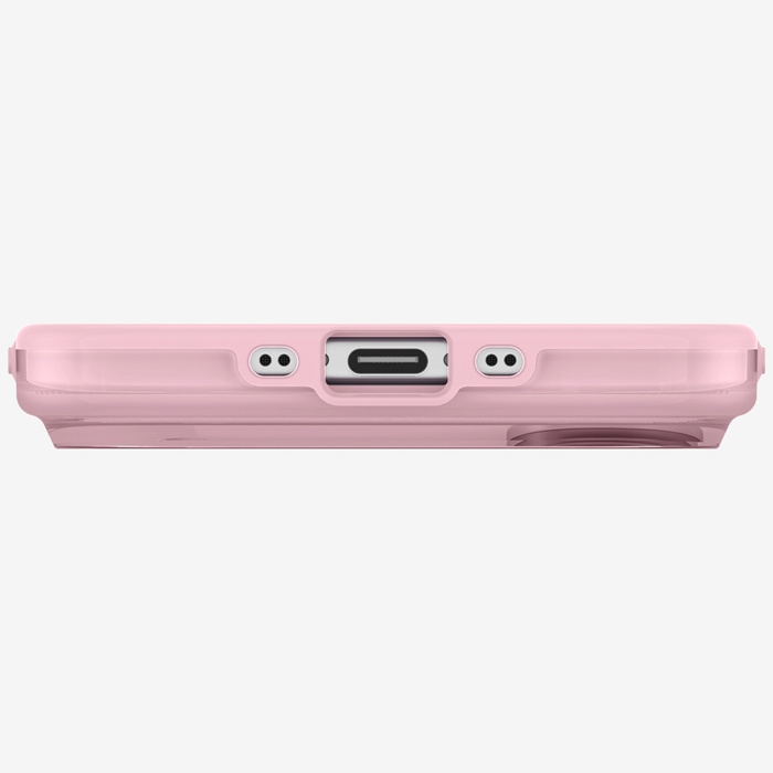 Etui UNIQ Clario do iPhone Air Magclick  Charging różowy