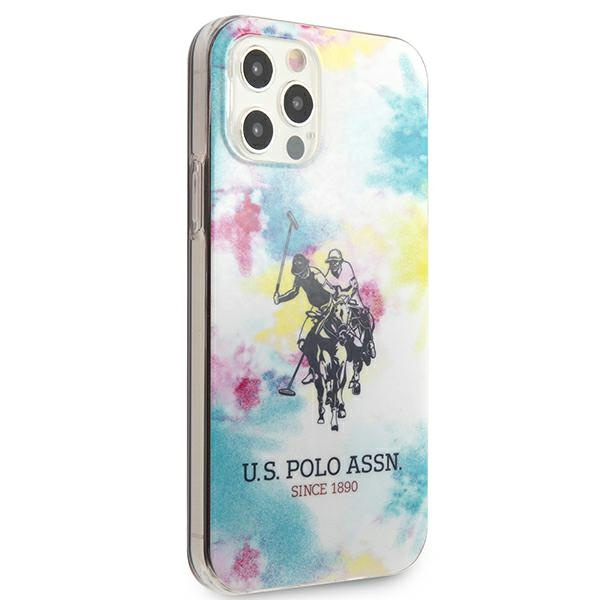Etui US POLO Apple iPhone 12 12 Pro Tie & Dye Collection USHCP12MPCUSML Wielokolorowy Case