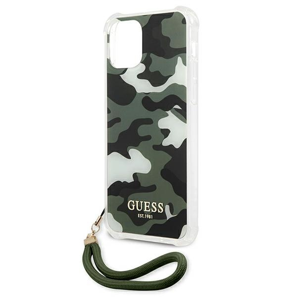 Etui GUESS Apple iPhone 12 Pro Max Camo Collection Khaki Hardcase