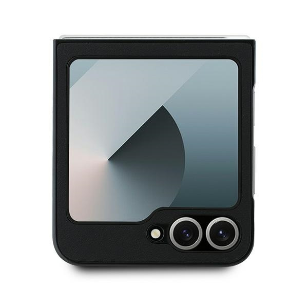 Mercedes MEHMZF623RBGVK Z Flip6 F741 czarny/black Leather Wood Imitation MagSafe