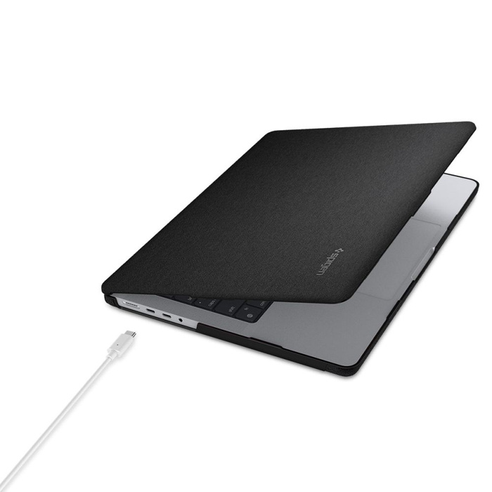 Spigen URBAN FIT MACBOOK PRO 16 2021-2022 ETUI CZARNE BLACK
