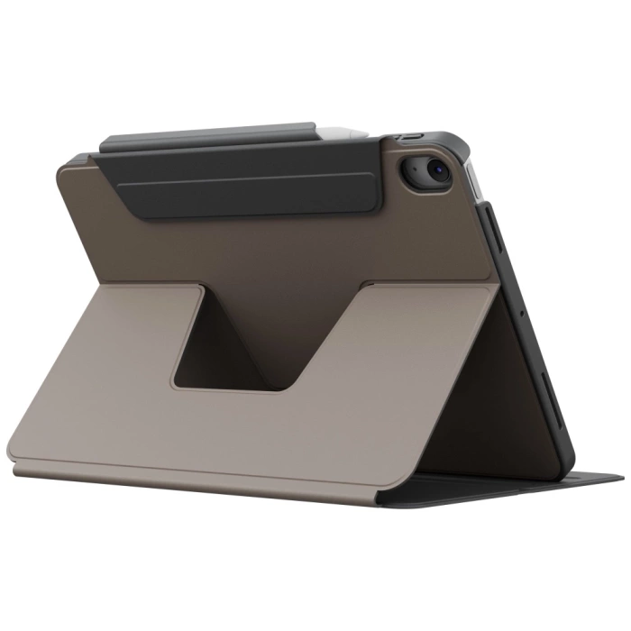 Etui UNIQ Rovus Snapmount Magnetic 360   Rotating Detachable do iPad Air 11" (M2/M3) / iPad Air 10.9" (2022/2020) szary