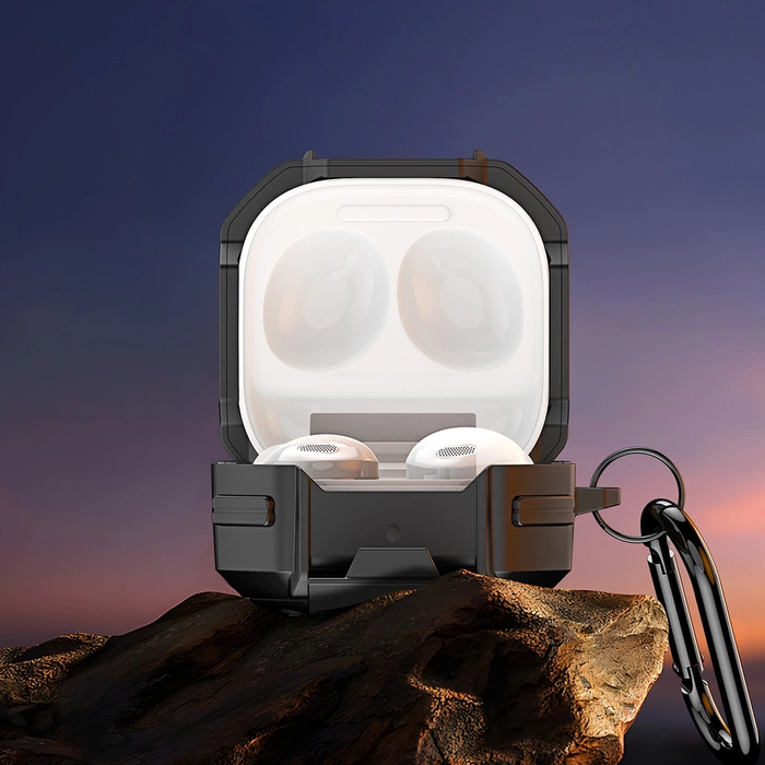 Etui Dux Ducis SECG na Samsung Galaxy Buds Live / Buds Pro / Buds 2 / Buds 2 Pro - czarne