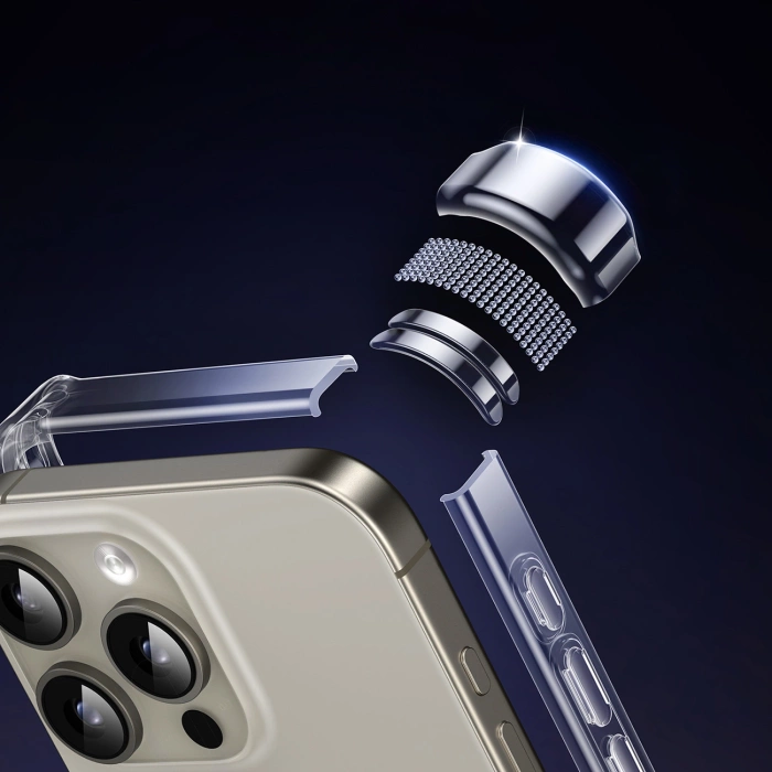 Etui Ugreen Bright Cushion iPhone 16 Pro Max (przezroczyste)