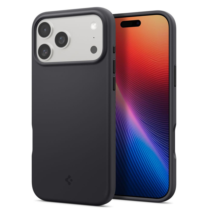 SPIGEN SILICONE FIT MAG MAGSAFE IPHONE 17 PRO BLACK
