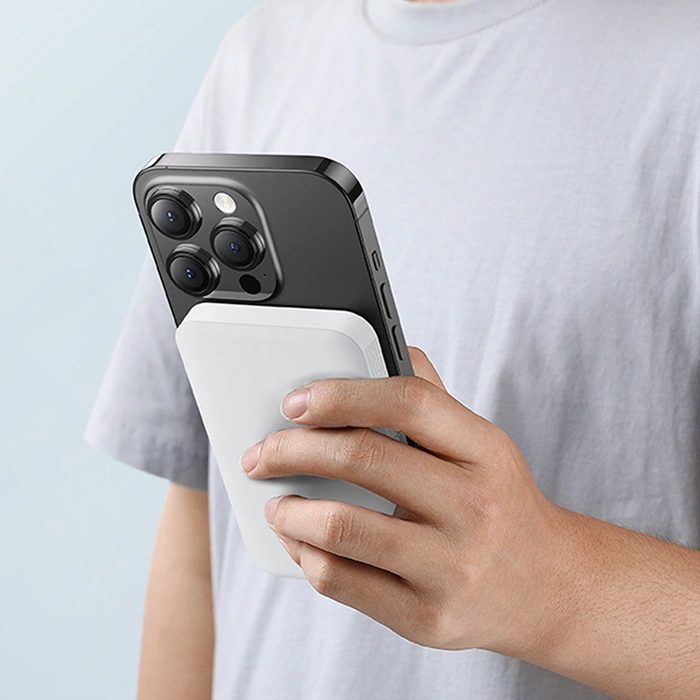 Mini powerbank Baseus 5000mAh 20W + kabel USB-C (20V/3A) - biały