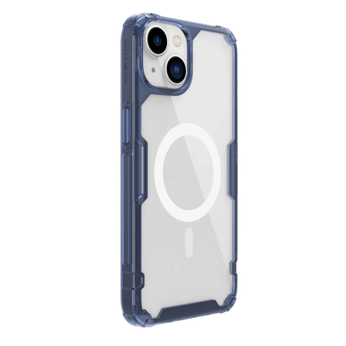 Etui magnetyczne Nillkin Nature TPU Pro do Apple iPhone 14 (niebieskie)