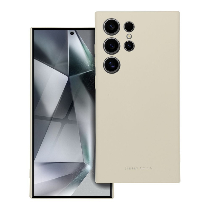 Futerał Roar Space Case - do Samsung Galaxy S24 Ultra Kremowy