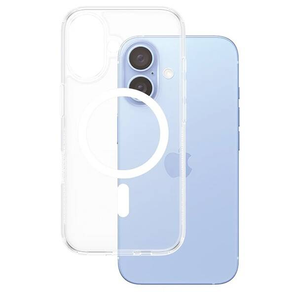 Etui PanzerGlass HardCase iPhone 16 6.1" biały/white MagSafe 1291