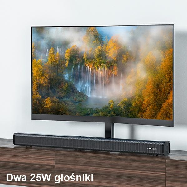 Soundbar AWEI Bluetooth 5.0 Y999 Czarny