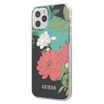 Etui GUESS Apple iPhone 12 Pro Max N°1 Flower Collection Czarny Case