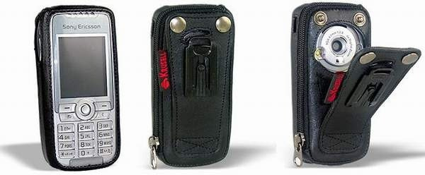 Etui KRUSELL Sony Ericsson K700i SE Futerał Pokrowiec Czarny Case