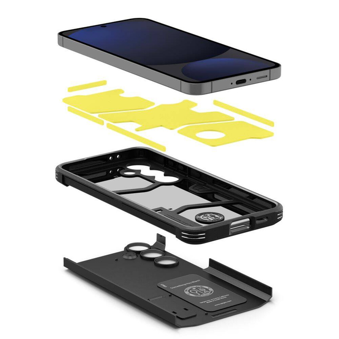 Etui SPIGEN TOUGH ARMOR GALAXY S24 FE BLACK