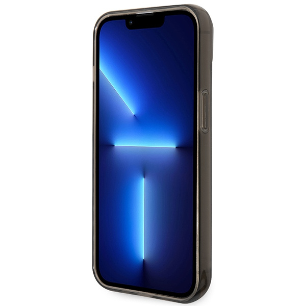 Etui GUESS Apple iPhone 14 Translucent Czarny Hardcase