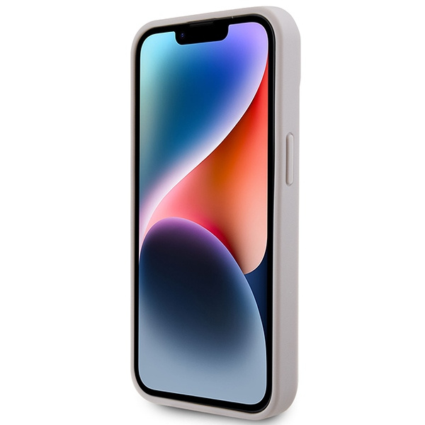 Etui Guess GUHCP15MP4TDSCPP iPhone 15 Plus 6.7" różowy/pink hardcase Crossbody 4G Metal Logo Case